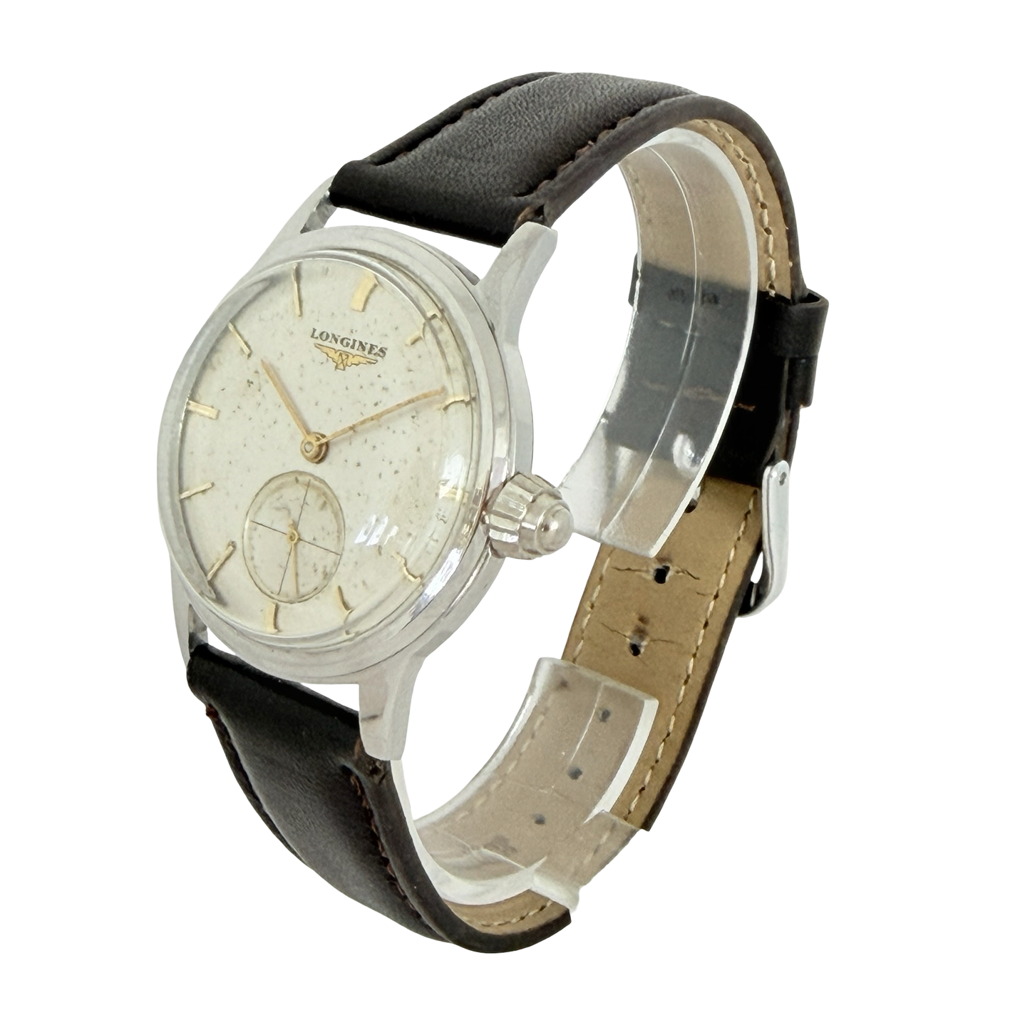 Longines Manual Wind 33mm Manual Wind Caliber 22L White Dial