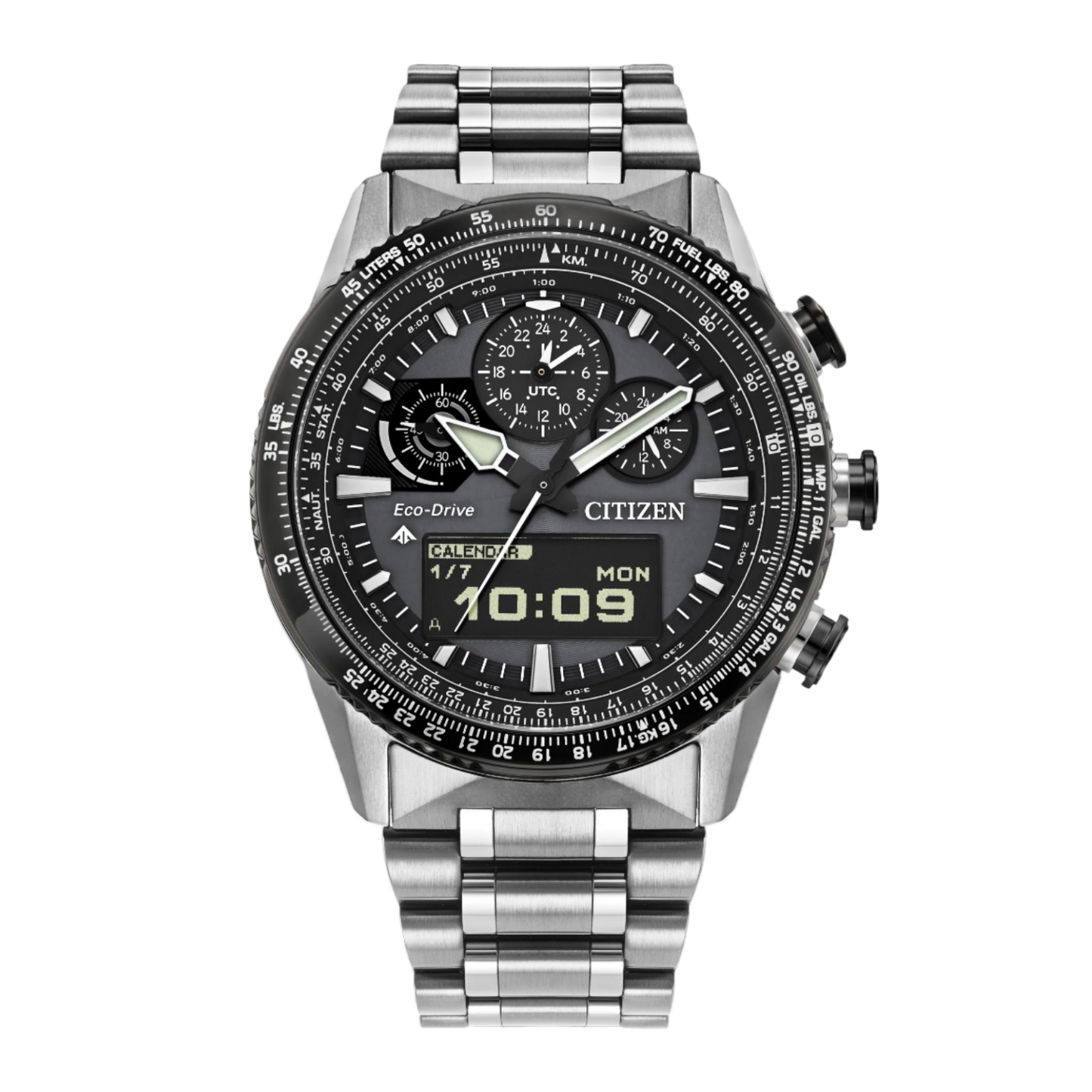Citizen Promaster Skyhawk U830 Gray Dial Stainless Steel JV2006-55H
