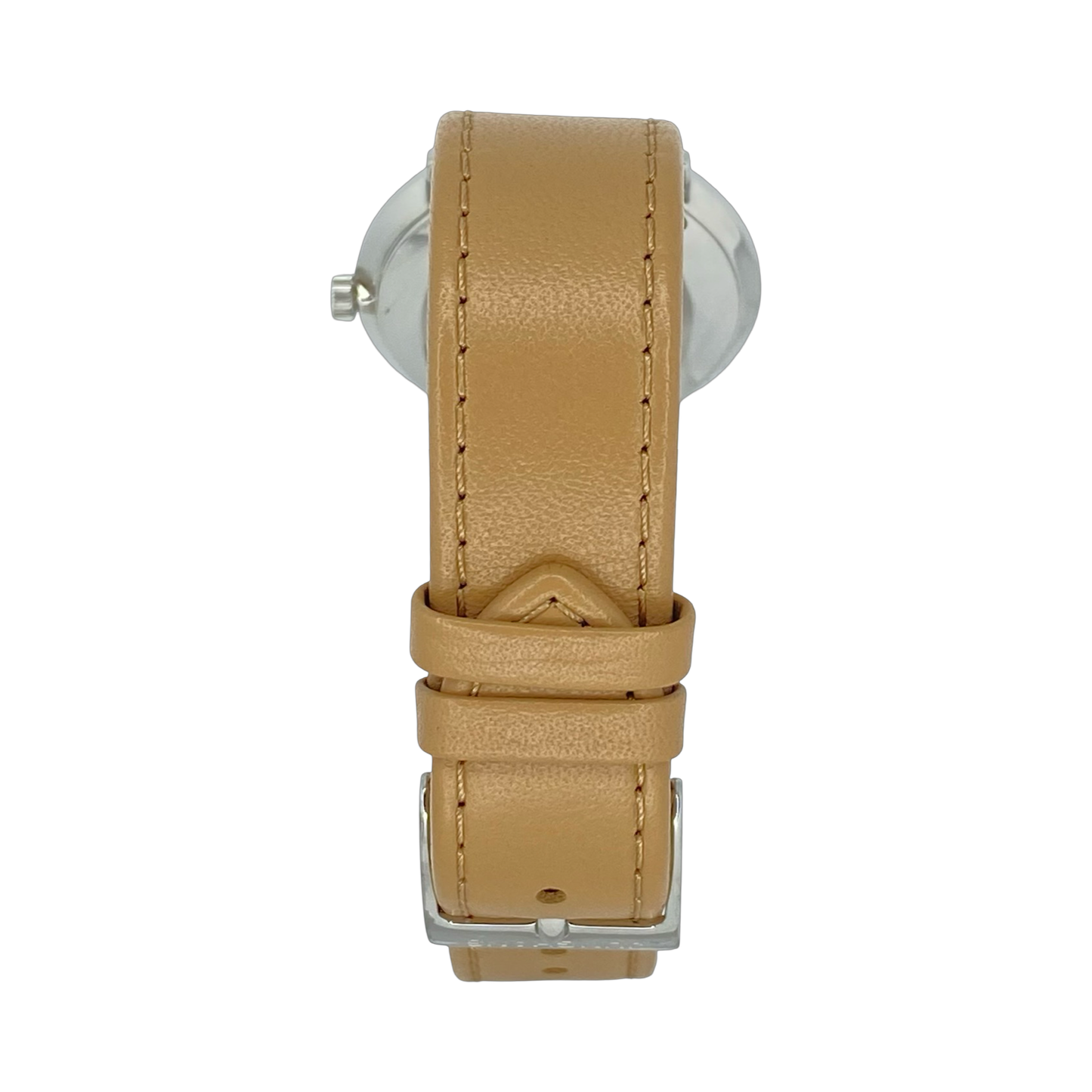 Junghans Max Bill Handaufzug 34mm Brown Dial on Brown Leather Strap 27/3701.02