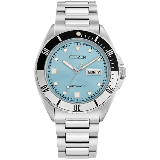 Citizen Sport Automatic 42mm Light Blue Dial Stainless Steel NH7530-52L