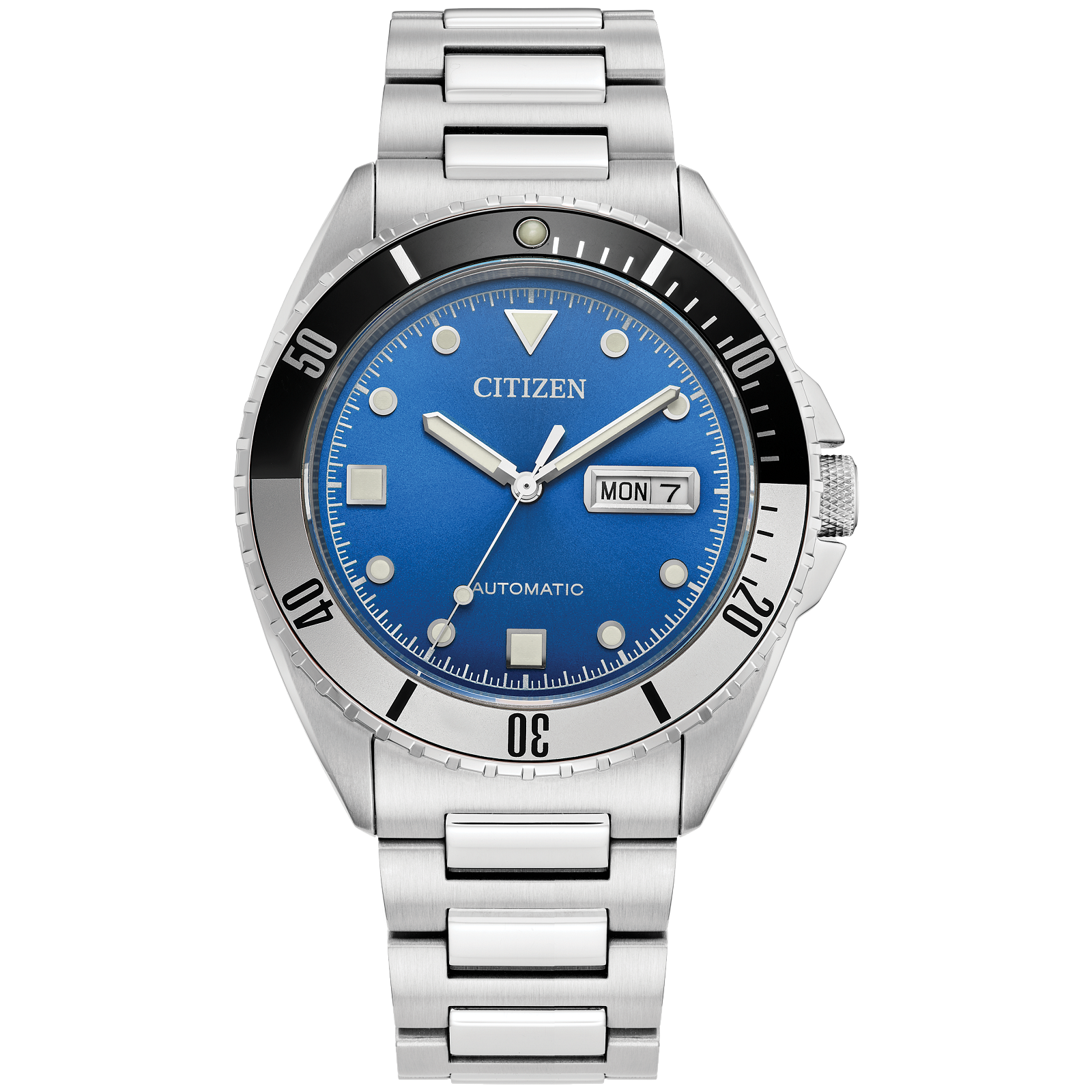 Citizen Sport Automatic Blue Dial Stainless Steel NH7530-52M – www