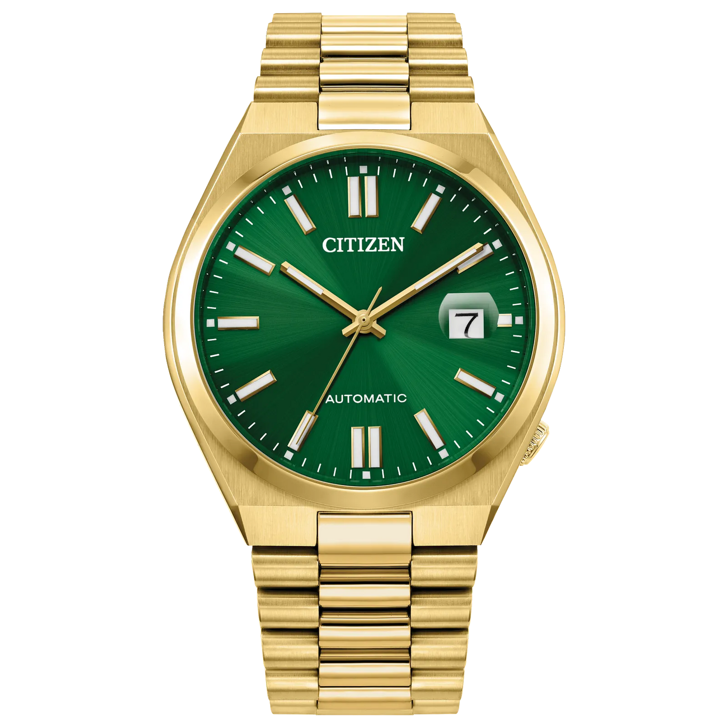 Citizen Tsuyosa Automatic Green Dial Gold-tone Stainless Steel NJ0152-51X