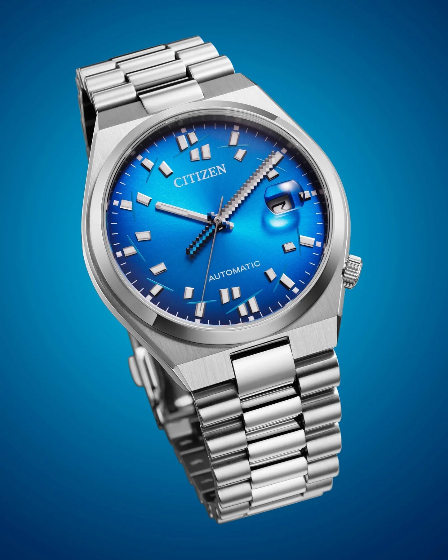 Citizen Tsuyosa x Seconde Seconde Limited Edition Automatic Blue Dial NJ0157-81L