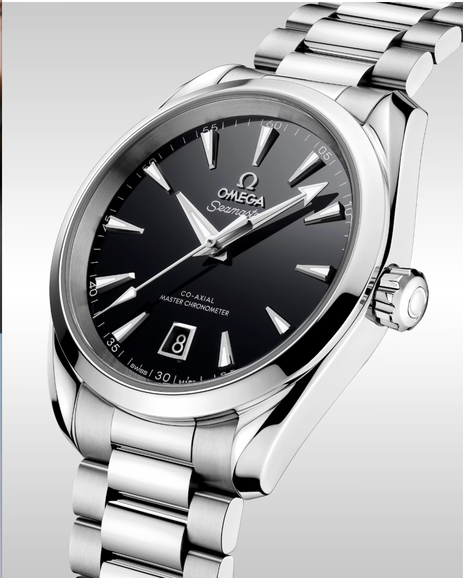 Omega Seamaster Aqua Terra 150M 38MM Stainless Steel Black Dial 220.10.38.20.01.004