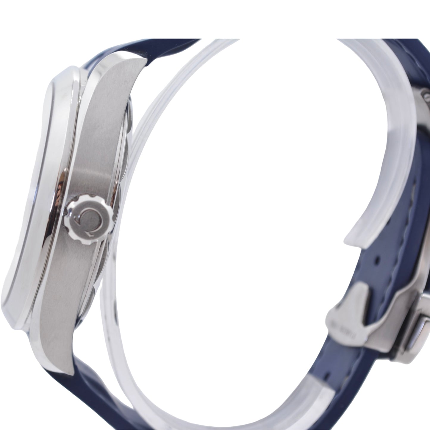 Omega Seamaster Aqua Terra 150M Worldtimer 43mm  Co-Axial Blue Teak Dial Rubber Strap 220.12.43.22.03.001