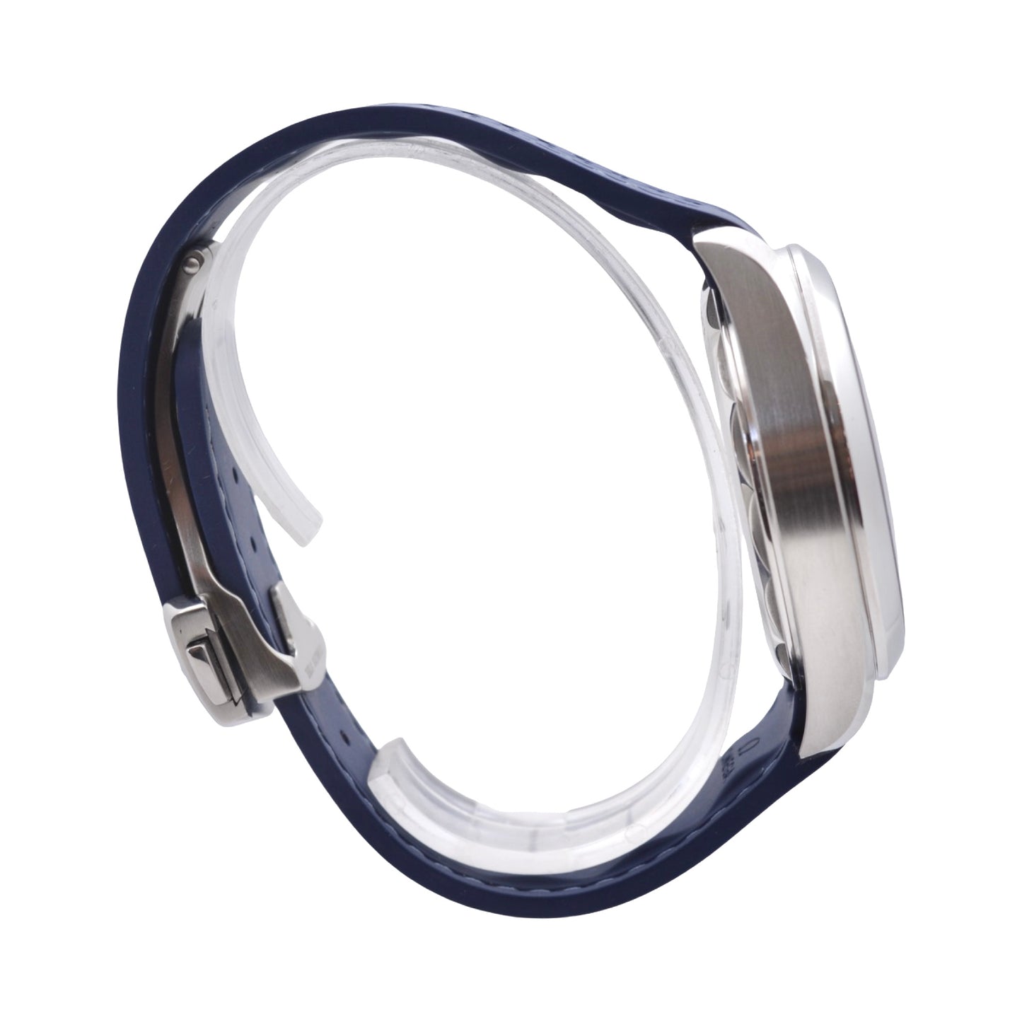 Omega Seamaster Aqua Terra 150M Worldtimer 43mm  Co-Axial Blue Teak Dial Rubber Strap 220.12.43.22.03.001