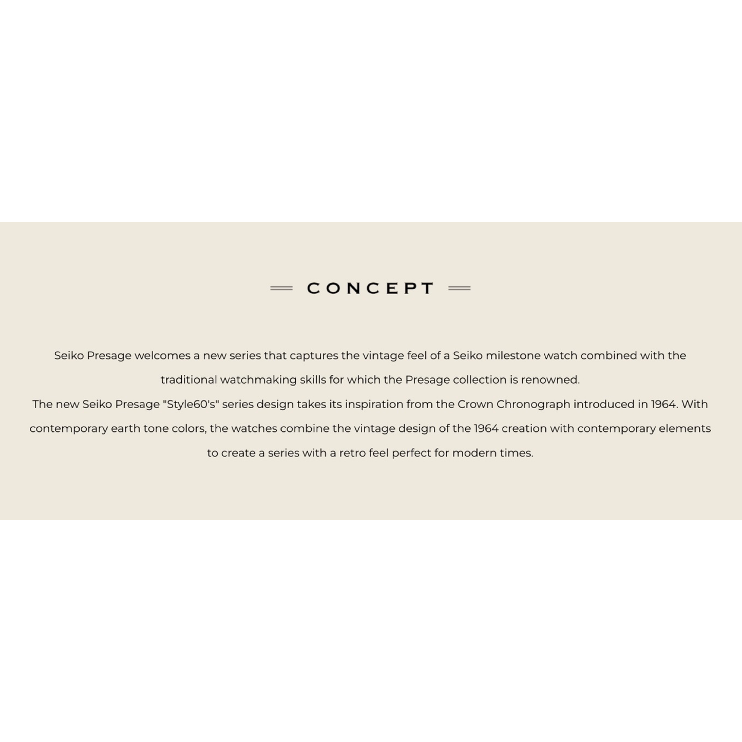 Seiko Presage Style60's Series Automatic Green Dial/Bezel Stainless Steel Bracelet SRPG07