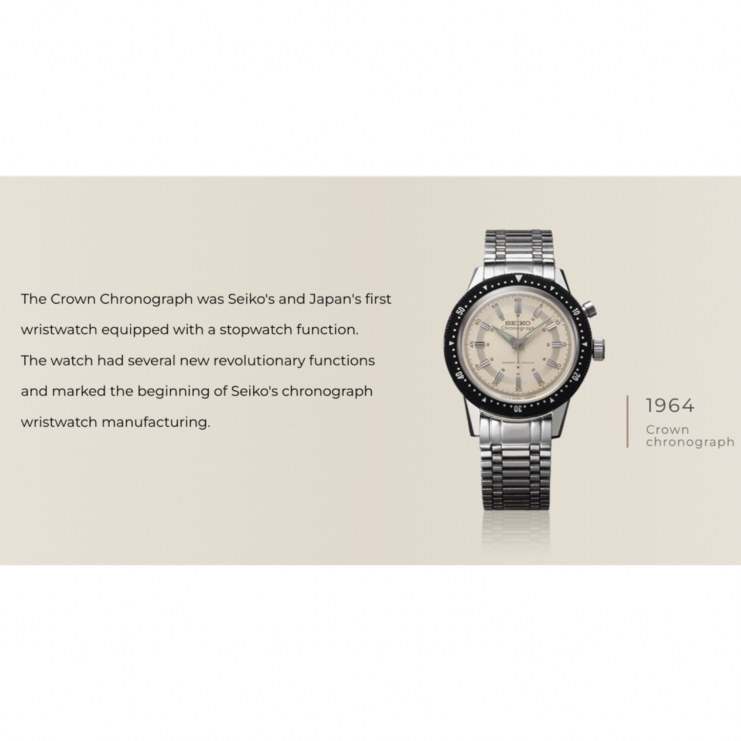 Seiko Presage Style60's Series Automatic Green Dial/Bezel Stainless Steel Bracelet SRPG07