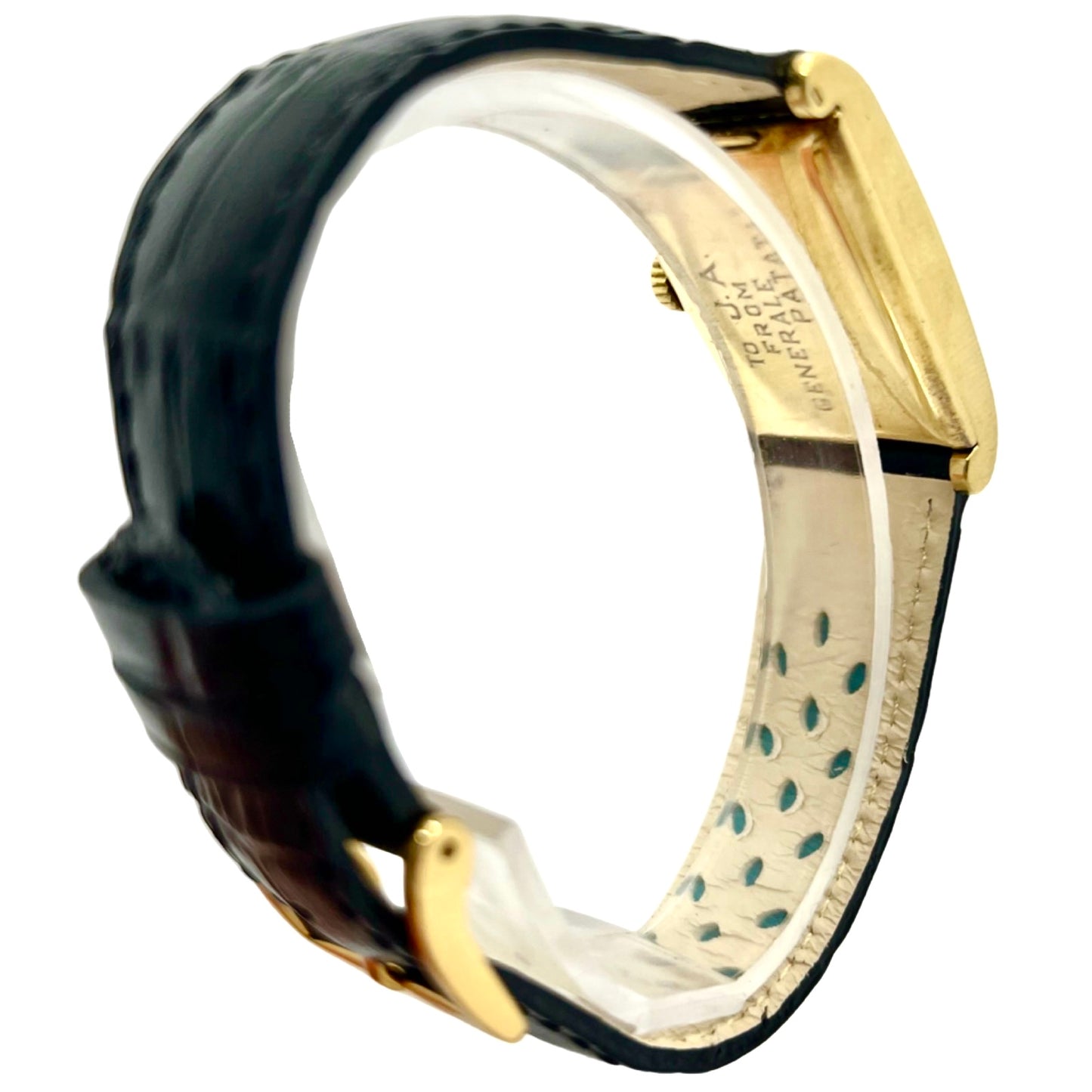 Patek Philippe 1442J Art Deco Tank Style 18K Yellow Gold