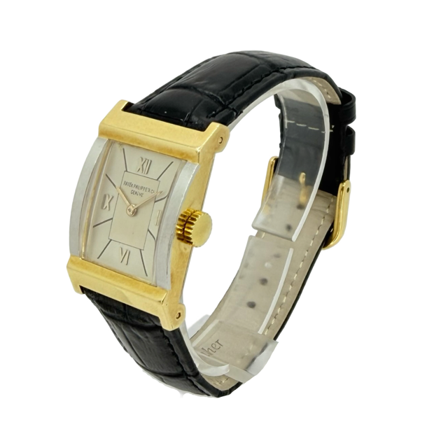 Patek Philippe Art Deco 18K Gold and Platinum Manual Wind C.1939 Ref.513