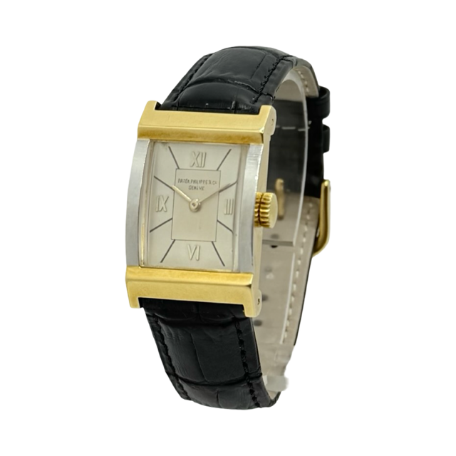 Patek Philippe Art Deco 18K Gold and Platinum Manual Wind C.1939 Ref.513