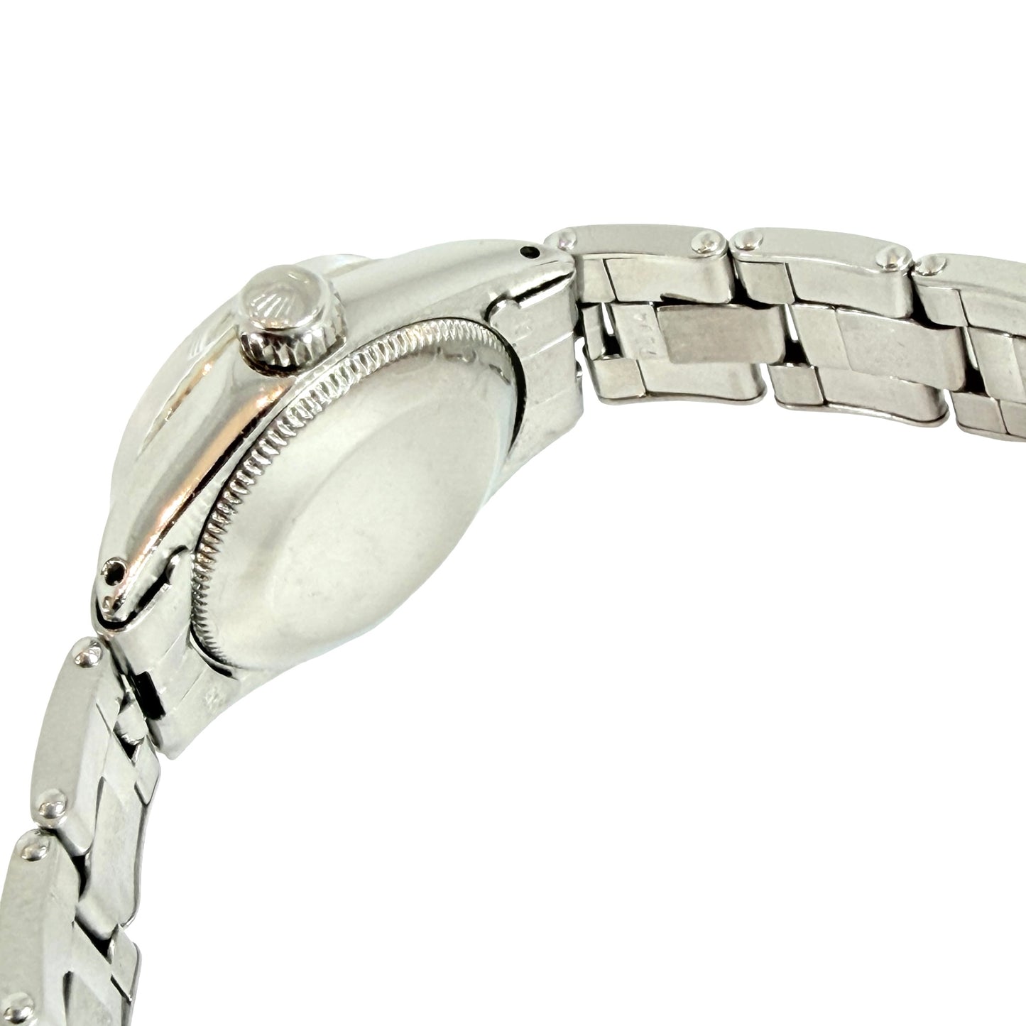 Rolex Datejust 25mm White Roman Dial Stainless Steel Riveted Oyster Bracelet 6517