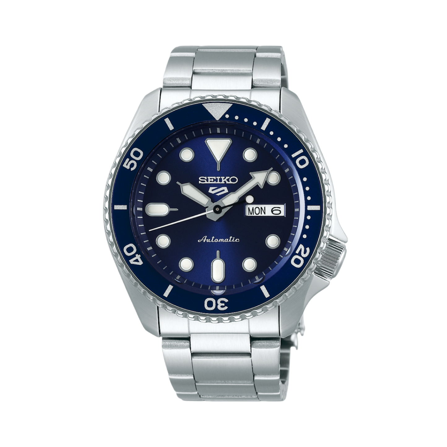 Seiko 5 Sports SKX Series Automatic Blue Dial Stainless Steel Bracelet SRPD51