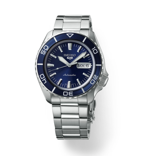 Seiko 5 Sports Automatic Blue Dial Stainless Steel Bracelet SRPK97