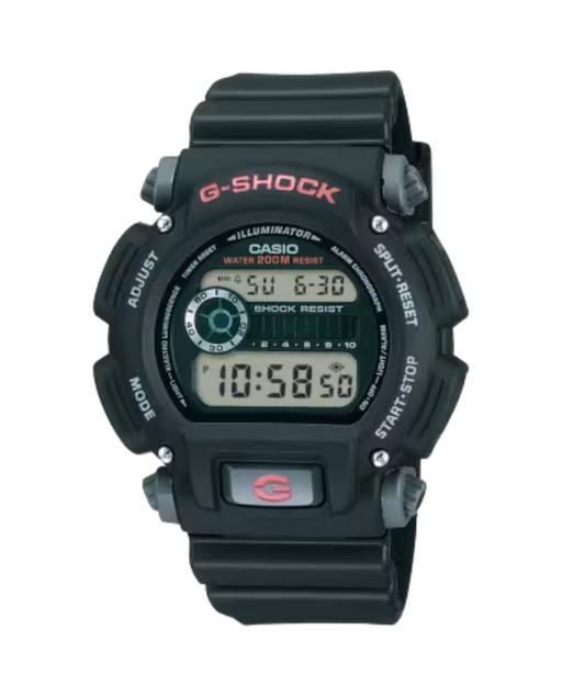 G-SHOCK Black Digital Mens Watch DW9052-1V