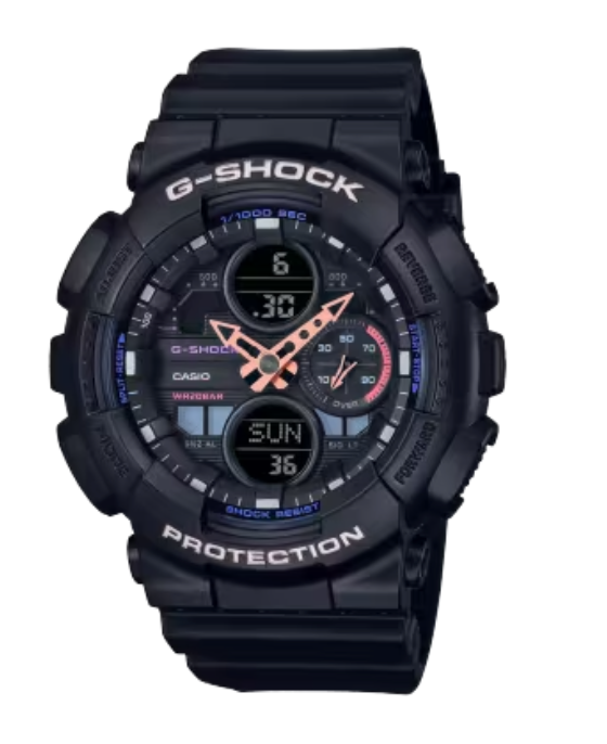 G-SHOCK Black Digital Women's Watch GMAS140-1A