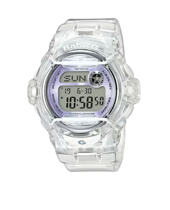 CASIO BABY-G Semi-Transparent Clear BG169R-7E