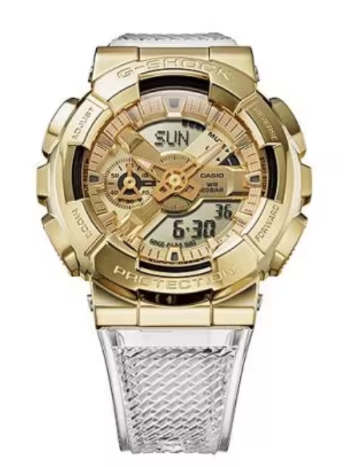 G-SHOCK Gold Analog-Digital Women's Watch GM110SG-9A