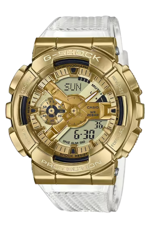 G-SHOCK Gold Analog-Digital Women's Watch GM110SG-9A