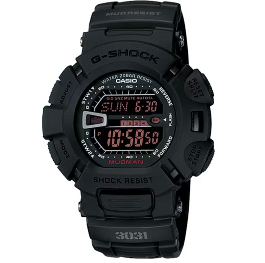 G-Shock Master of G Mudman Black Digital G900MS-1CR