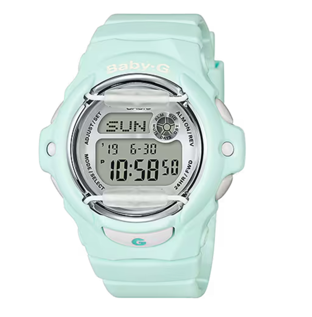 Baby G Digital Mint Green BG169R-3CR