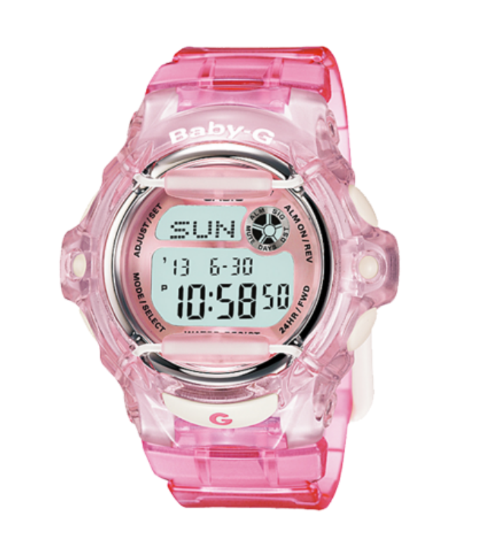 Baby G Digital Pink BG169R-4