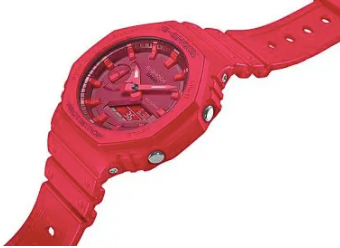 G-Shock Carbon Core Guard Red Analog Digital GA2100-4A