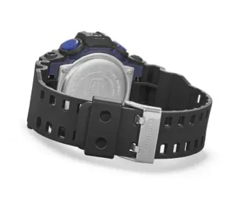 G-Shock Mens Analog Digital Black/Blue Violet GA700VB-1A