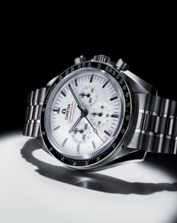 Omega Speedmaster Manual Winding White Dial Stainless Steel Bracelet 310.30.42.50.04.001