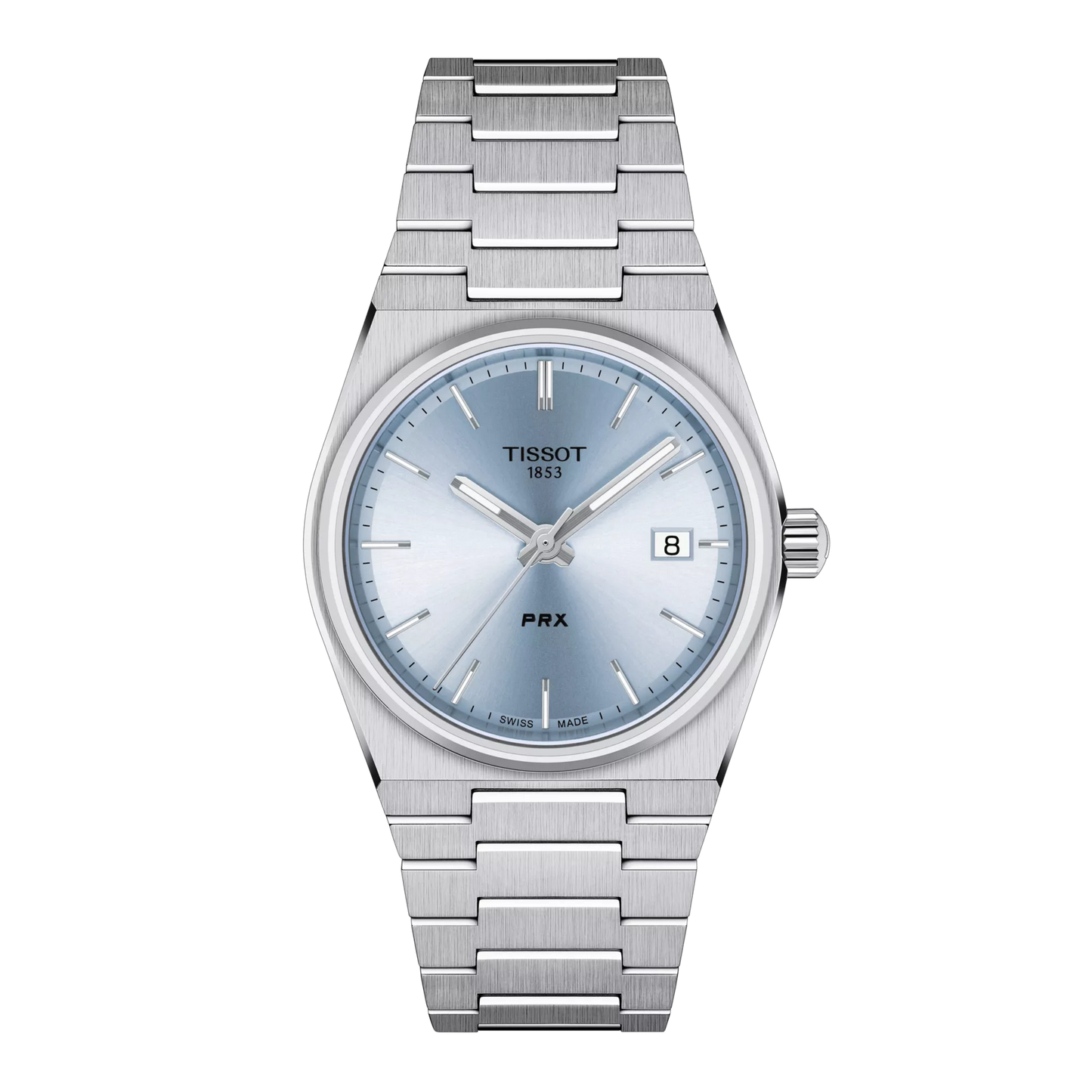 Tissot PRX 35mm Quartz Light Blue Dial Steel Bracelet T137.210.11.351.00