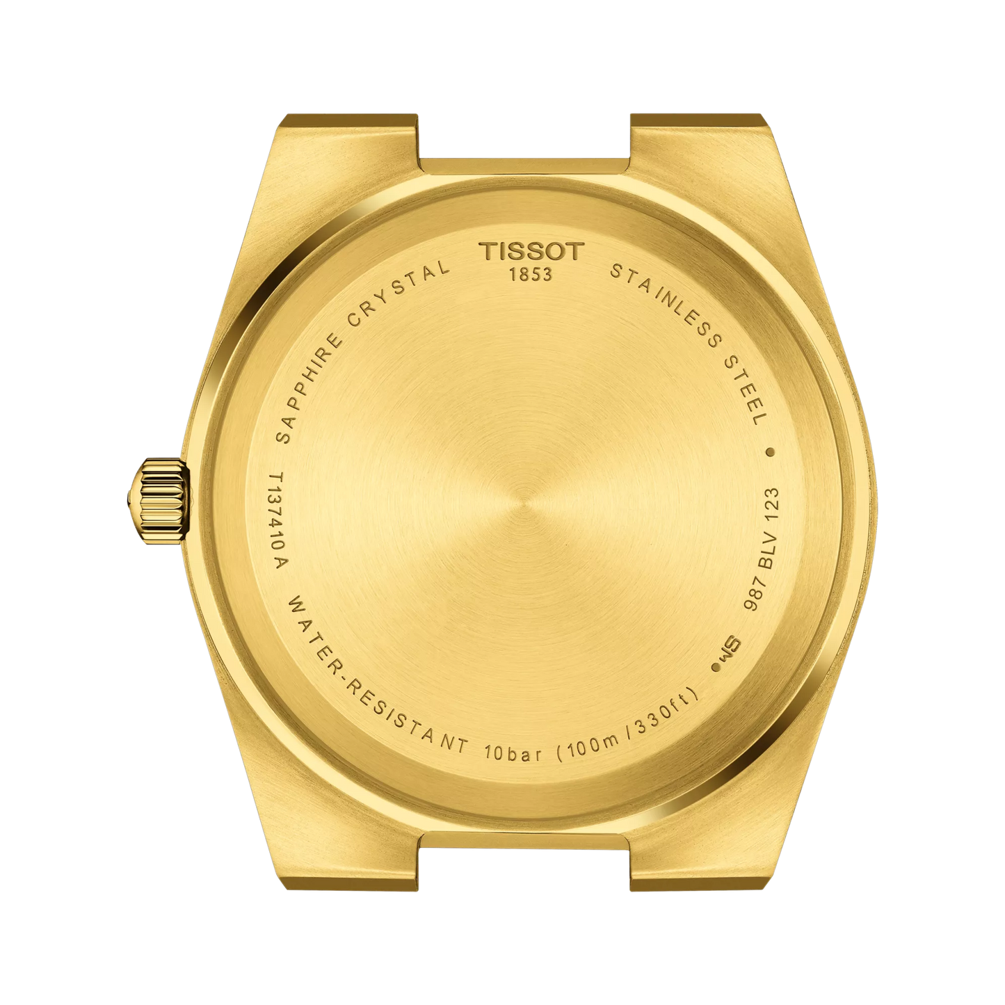 Tissot PRX 40mm Quartz Champagne Dial Gold PVD Stainless Steel Bracelet T137.410.33.021.00