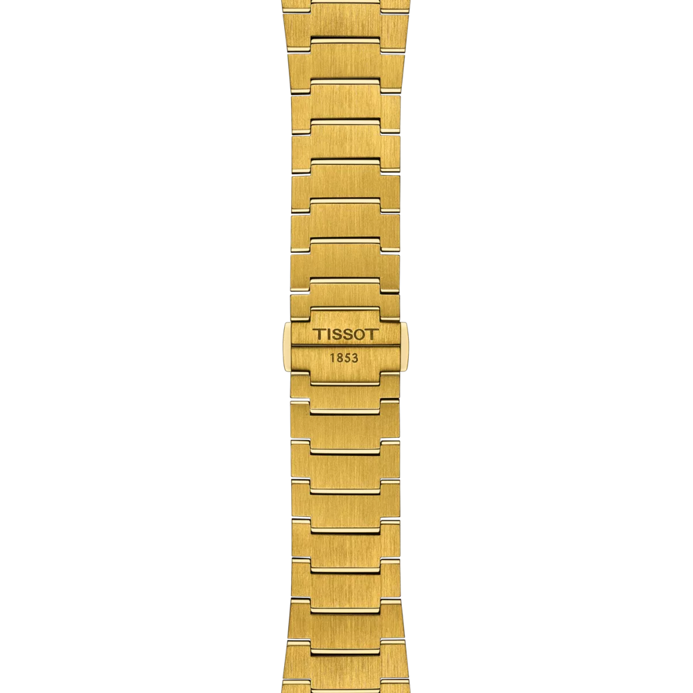 Tissot PRX 40mm Quartz Champagne Dial Gold PVD Stainless Steel Bracelet T137.410.33.021.00