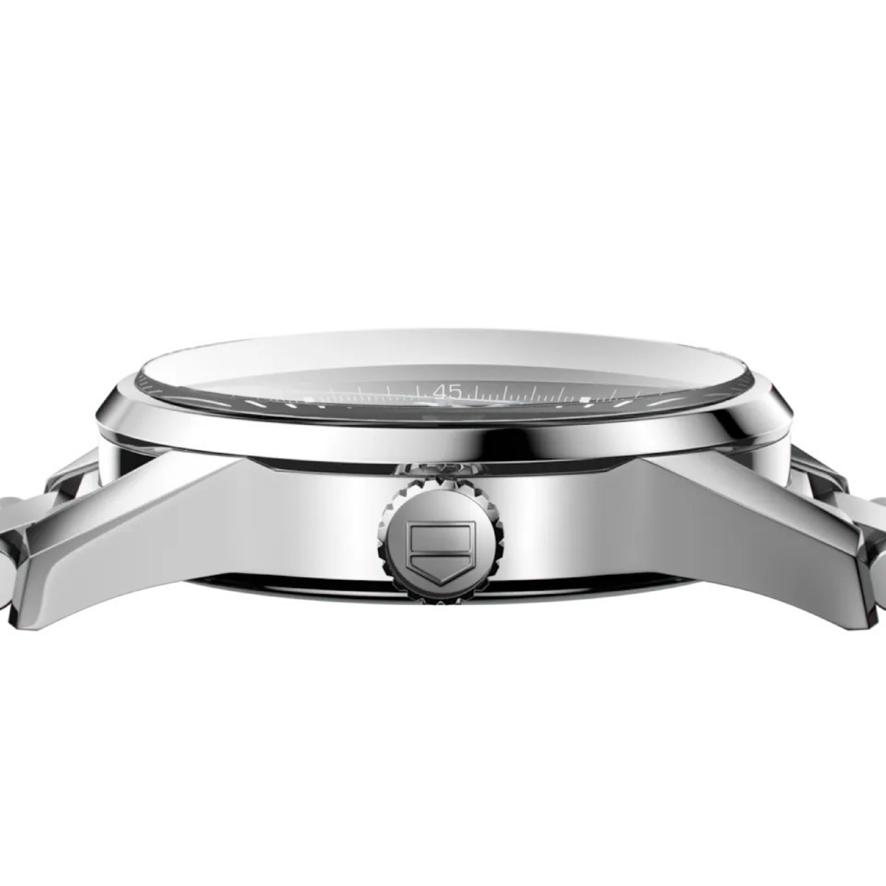 TAG Heuer Carrera Day Date Caliber 5 Automatic 41mm Black Dial Stainless Steel Bracelet WAR201A.BA0723