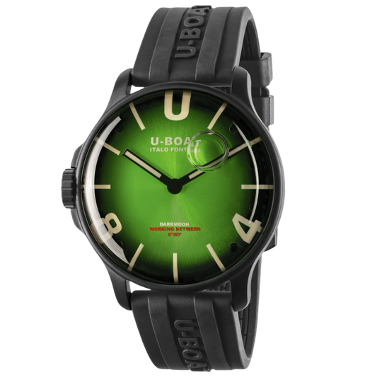 U-BOAT DARKMOON 44MM GREEN PVD SOLEIL CODE 8698/D