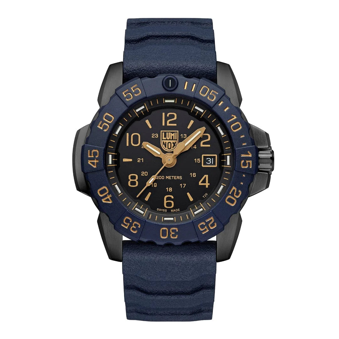 Luminox Navy Seal Foundation Military Watch 45mm Blue XS.3255.CB.NSF