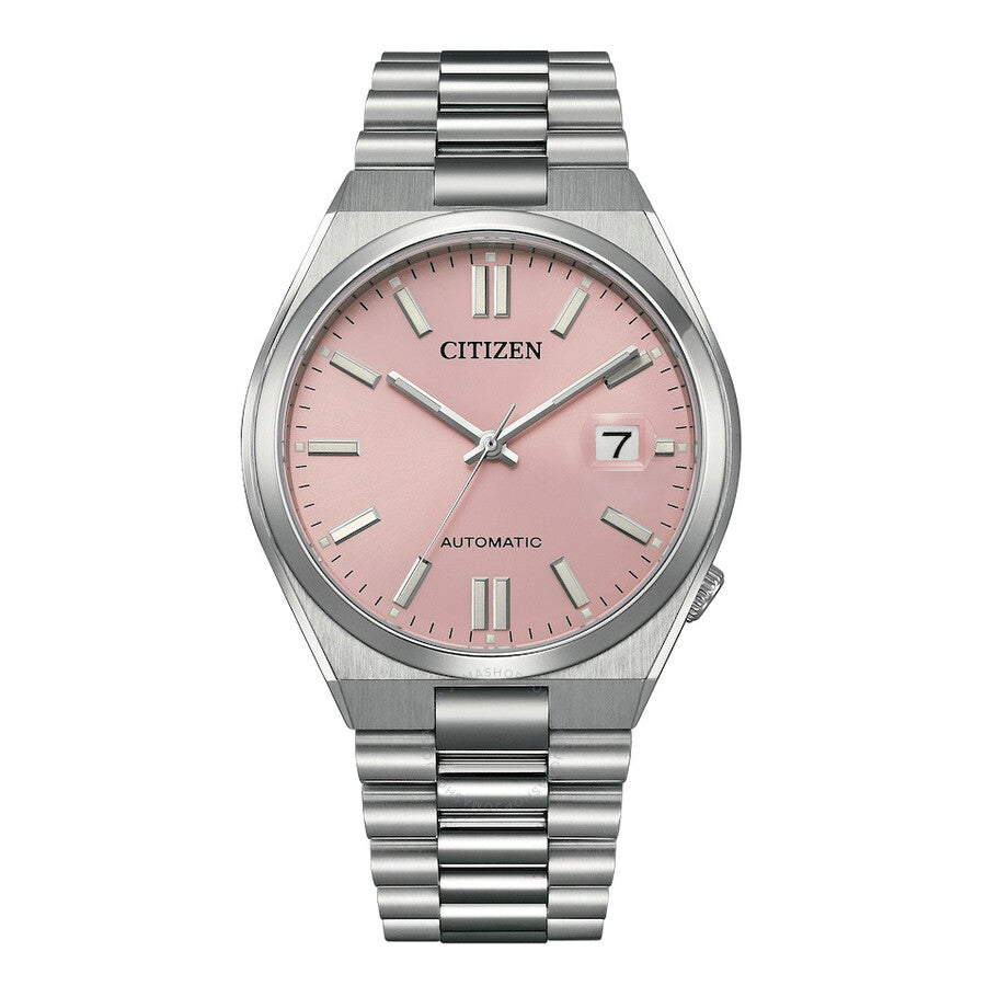 Citizen Tsuyosa Automatic 37mm Dreamy Pink Dial Stainless Steel Bracelet NJ0200-50Z