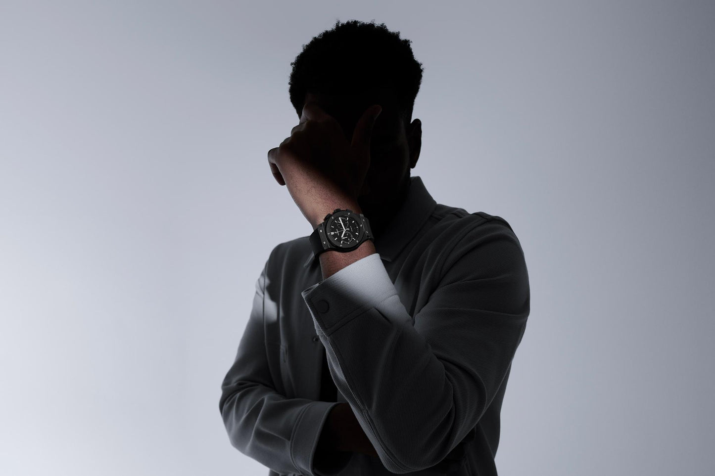 Hublot Classic Fusion Automatic Chronograph Black Magic 45mm Black Ceramic/Rubber 521.CM.1171.RX