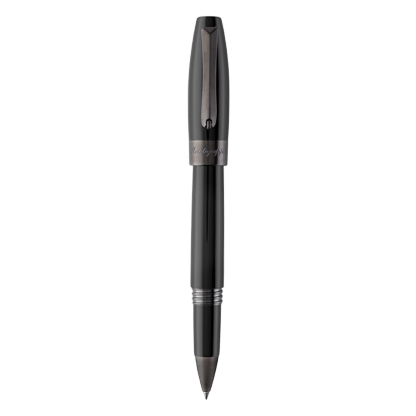 Montegrappa Fortuna Black Gunmetal Rollerball ISFORRLC