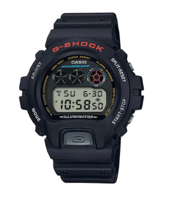 G-Shock Digital Black Mens DW6900-1VCT