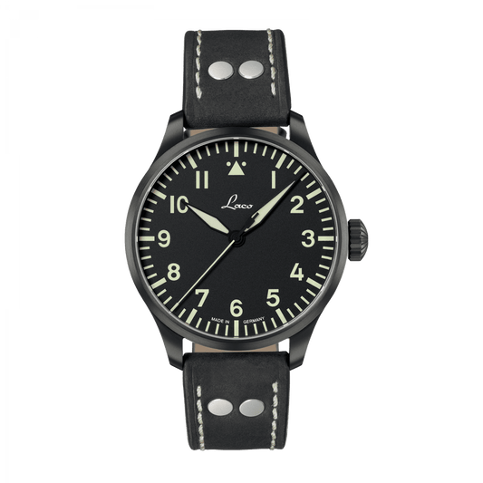 Laco Pilot Watches Basic Altenburg 42 Automatic Black 861759.2