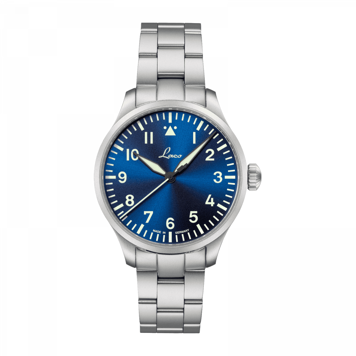 Laco Pilot Watches BASIC Augsburg Blaue Stunde 39 MB Ref.862102.MB