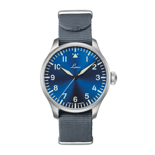 Laco Pilot Watches BASIC Augsburg Blaue Stunde 42mm Automatic 862100