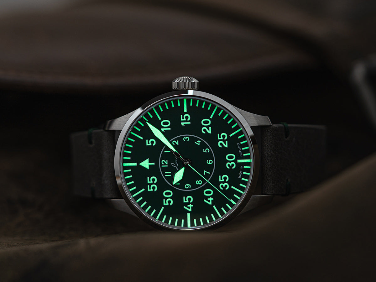 Laco Pilot Watches Basic Aachen Grün 42 Automatic 862179