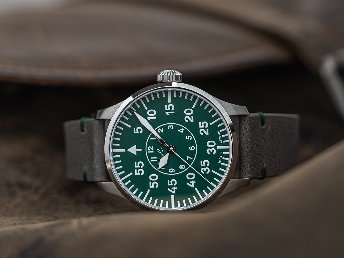 Laco Pilot Watches Basic Aachen Grün 42 Automatic 862179