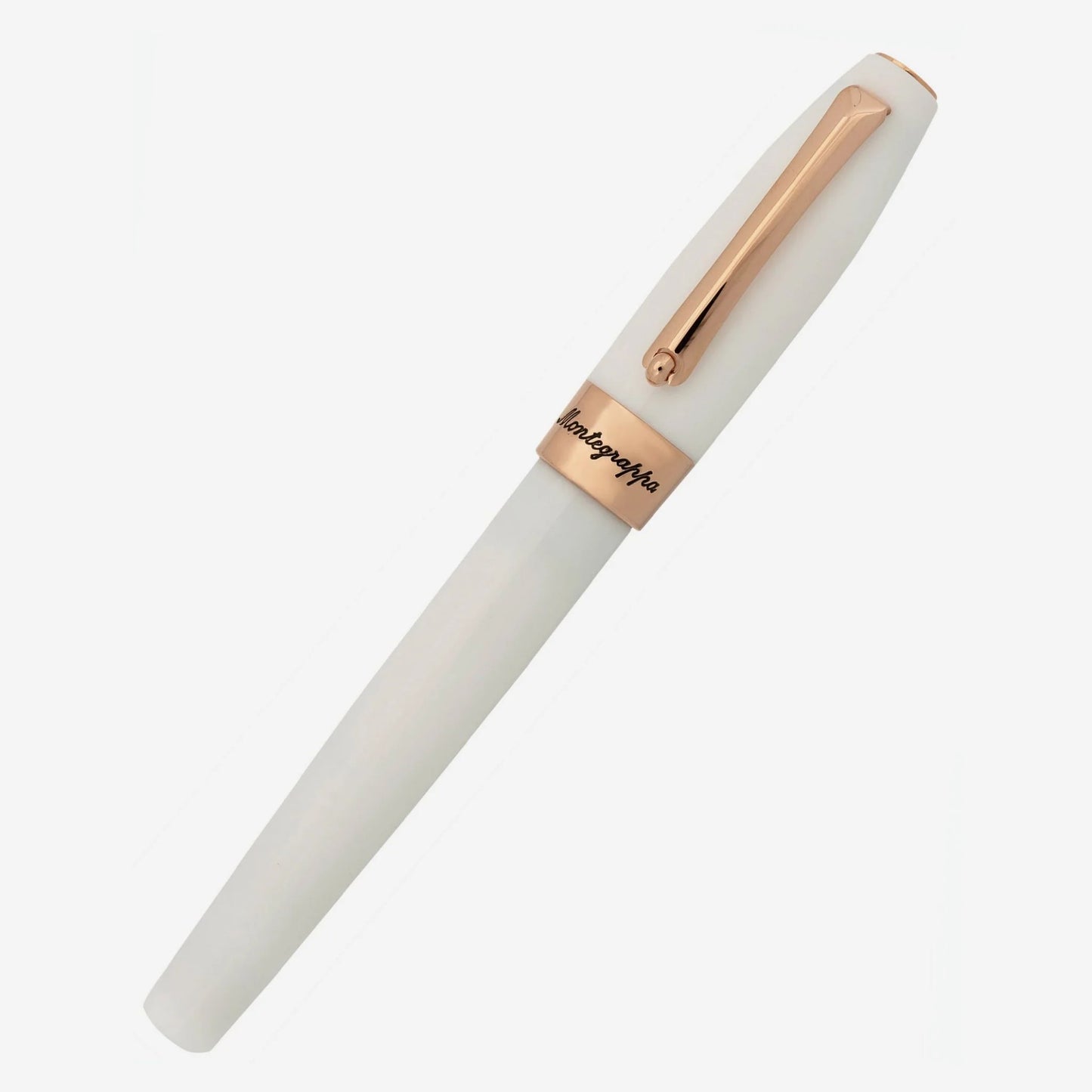 Montegrappa Fortuna White RGP Rollerball ISFORRRH