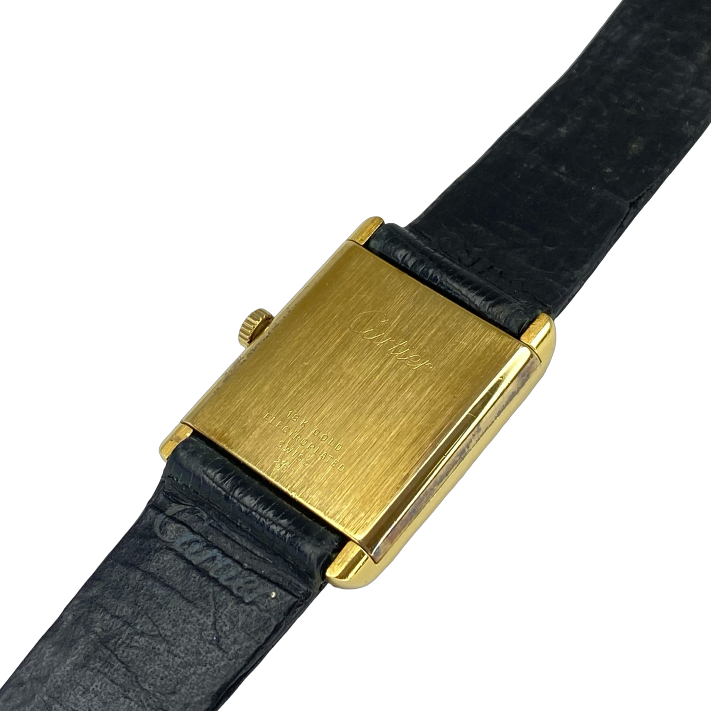Cartier Tank Manual Wind 18K Gold Electroplated