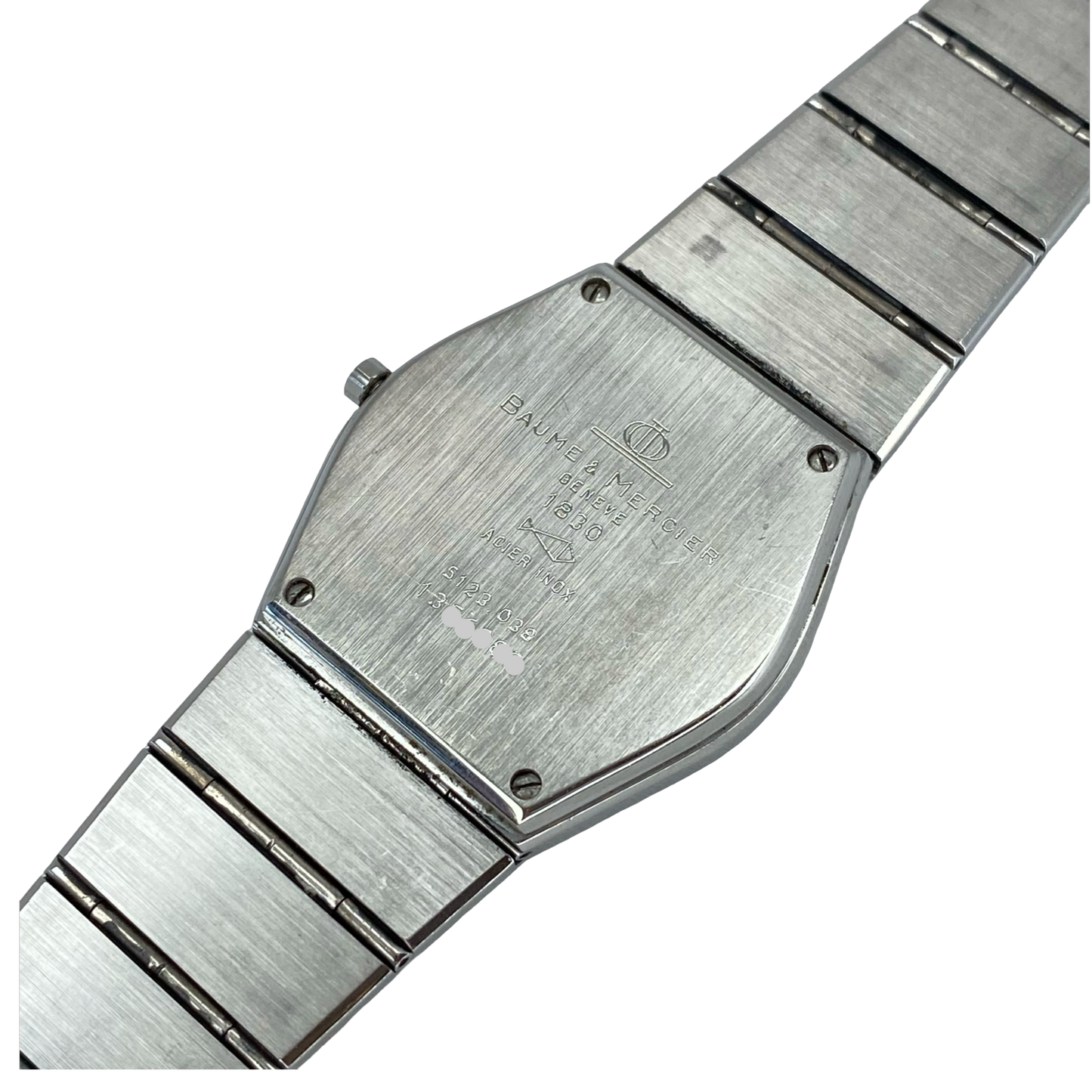 Baume & Mercier Classique Monte Carlo "Zebra" Quartz Gold/Silver Tone Stainless Steel 5123.038