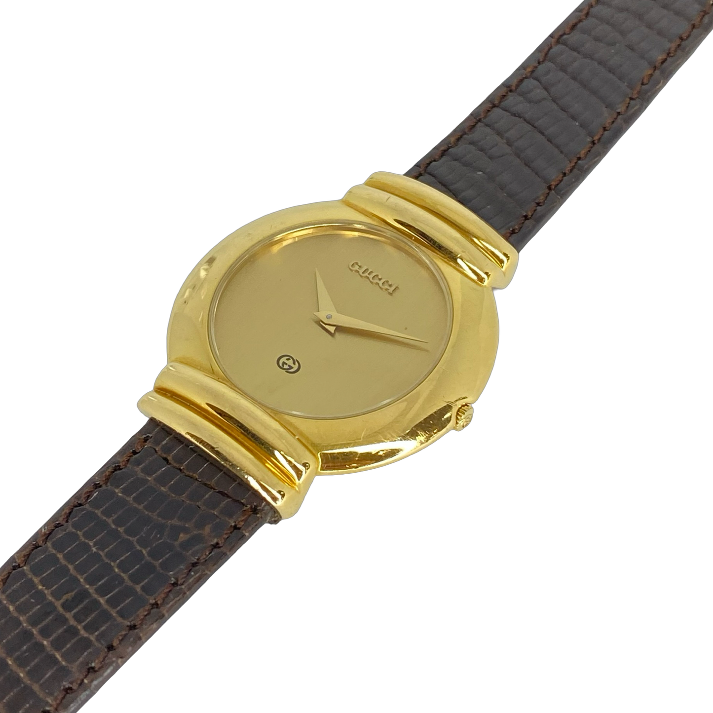 Gucci 5300M Goldplated 33mm Champagne Dial