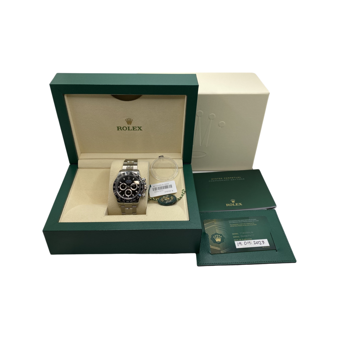 Rolex Cosmograph Daytona Black Dial 116500LN-0002