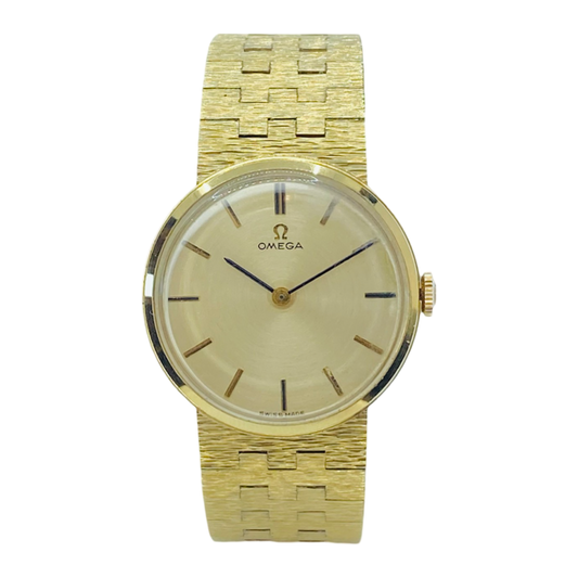 Omega Vintage Gold Plated Manual Watch C.1974